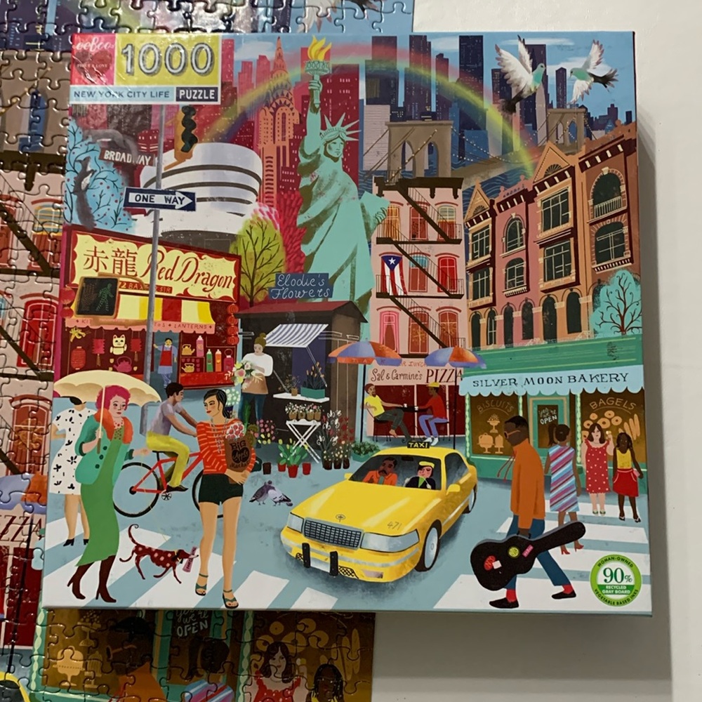1000 piece NYC puzzle